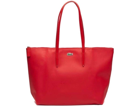 Bolso LACOSTE L Shopping Sintético Mujer (Rojo)