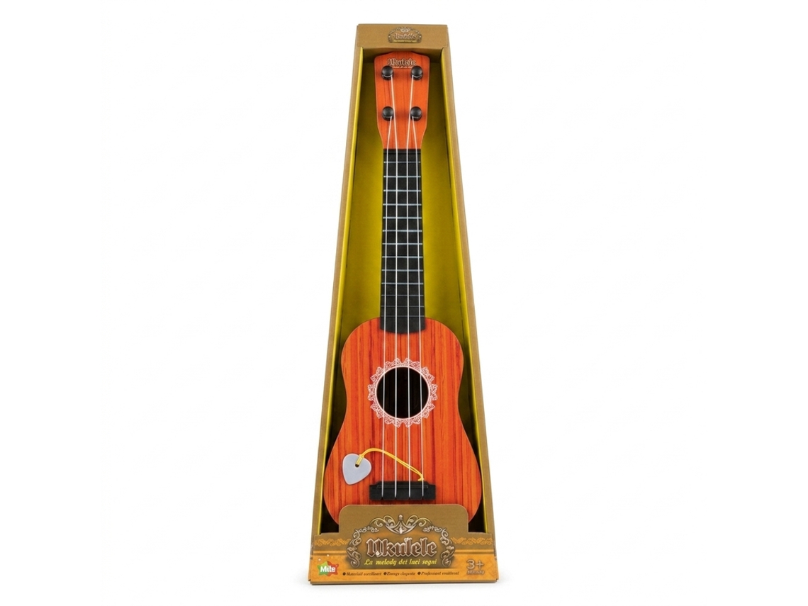 Guitarra de juguete para niños - Ukelele Mile Star Msyq00098 Marrón