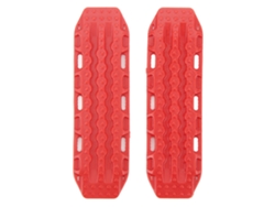 1 Par De Tablas De Escape Con Escalera De Arena, De Plástico Antideslizante, Para Coches Rc, Escala 1/18 Y 1/24, Color Rojo.