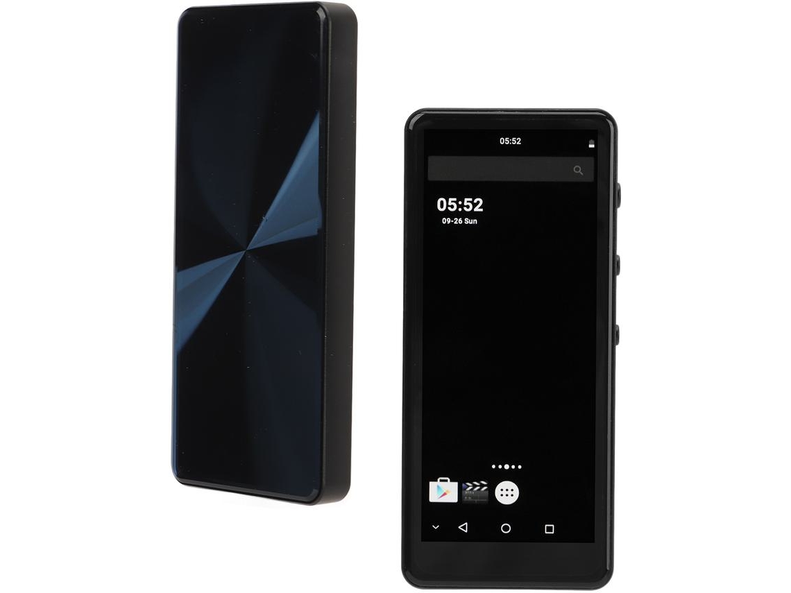 Reproductor MP4 Bluetooth YIZHOOD M100XS 4.0Inch Ecrã tatil 64G TF Card (Negro)