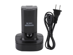 Batería Recargable De 4800 Mah Y 3,7 V Con Cable De Carga Para Mando De Xbox 360 Slim.