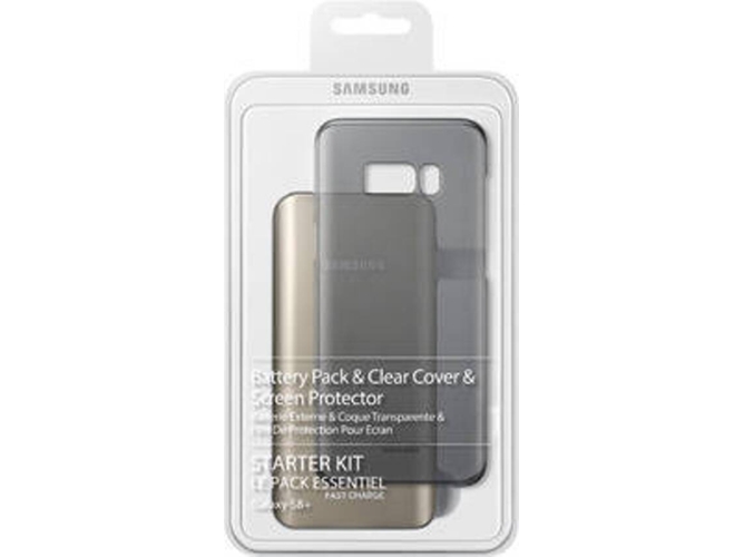 Funda SAMSUNG Galaxy S8+ Starter Kit Bateria Gris