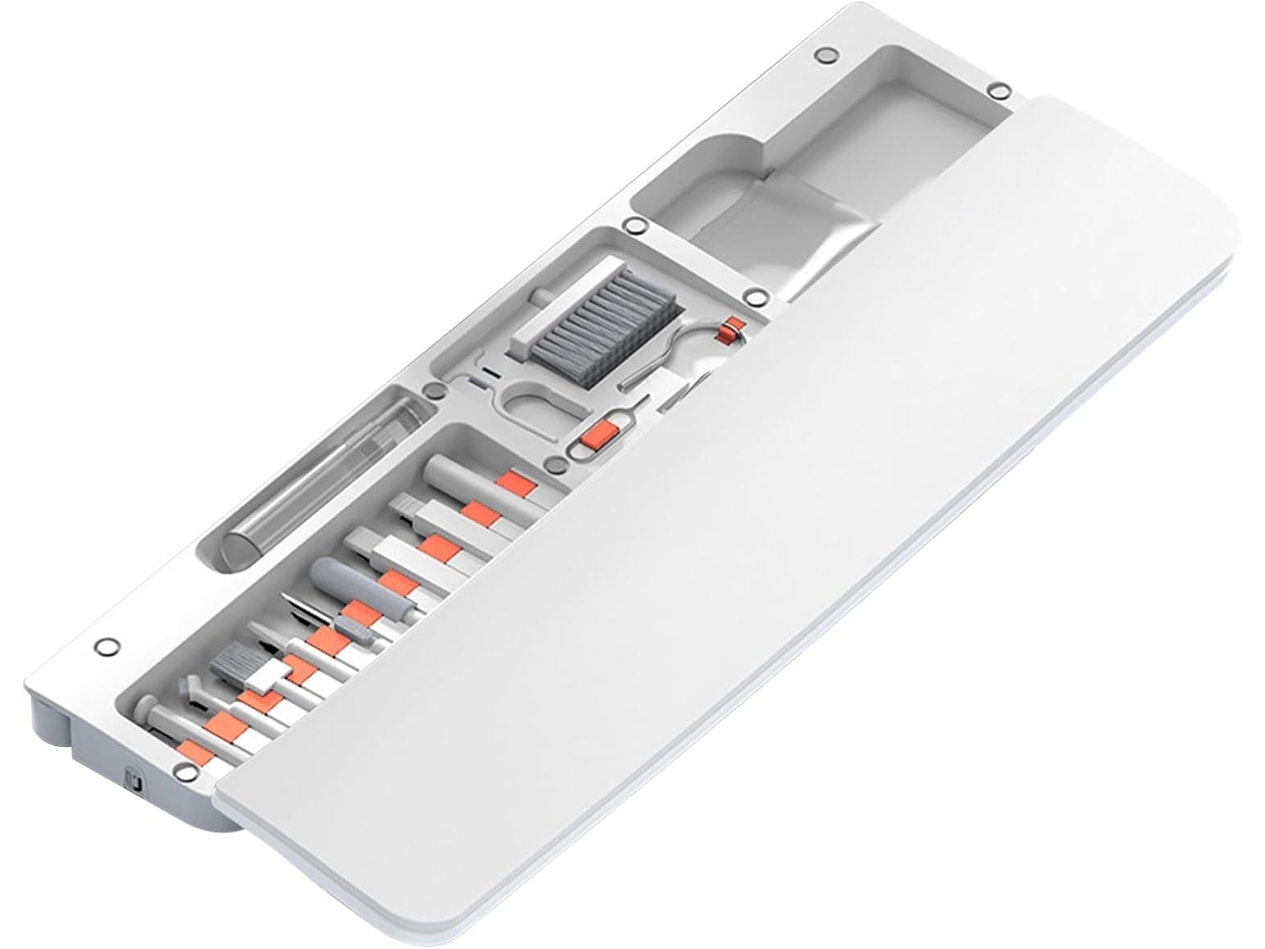 Limpiador de teclado de computadora Reposamuñecas Kit de limpieza ergonómico y antideslizante Vayotoy