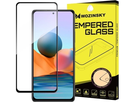 Protector Cristal Templado Xiaomi Note 10 Pro LMOBILE Full Cover Negro
