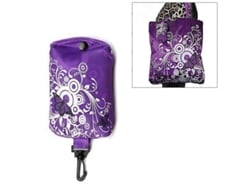 Bolso de compras plegable con estampado de mariposas y flores, bolso de hombro de tela Oxford, bolso de mano reutilizable GOKOCO