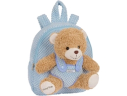 Mochila Infantil Osito SAFTA Pastel Azul