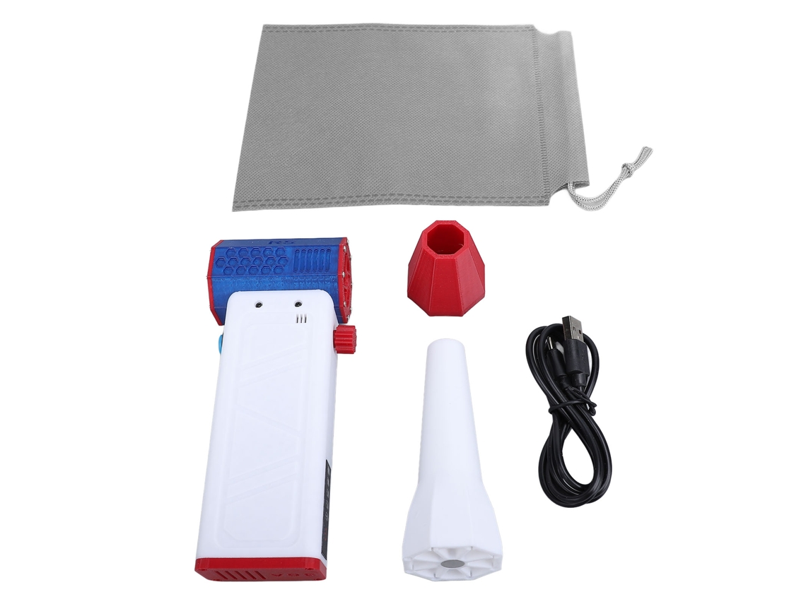 Plumero de aire eléctrico profesional, 140.000 rpm, eficiente, recargable, portátil, turbo, ventilador de mano para teclado de ordenador, exterior, coche, C