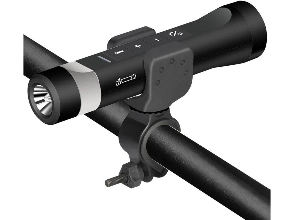 Cable De Linterna Con Altavoz | Radio Fm Led Multifuncional Para Bicicleta