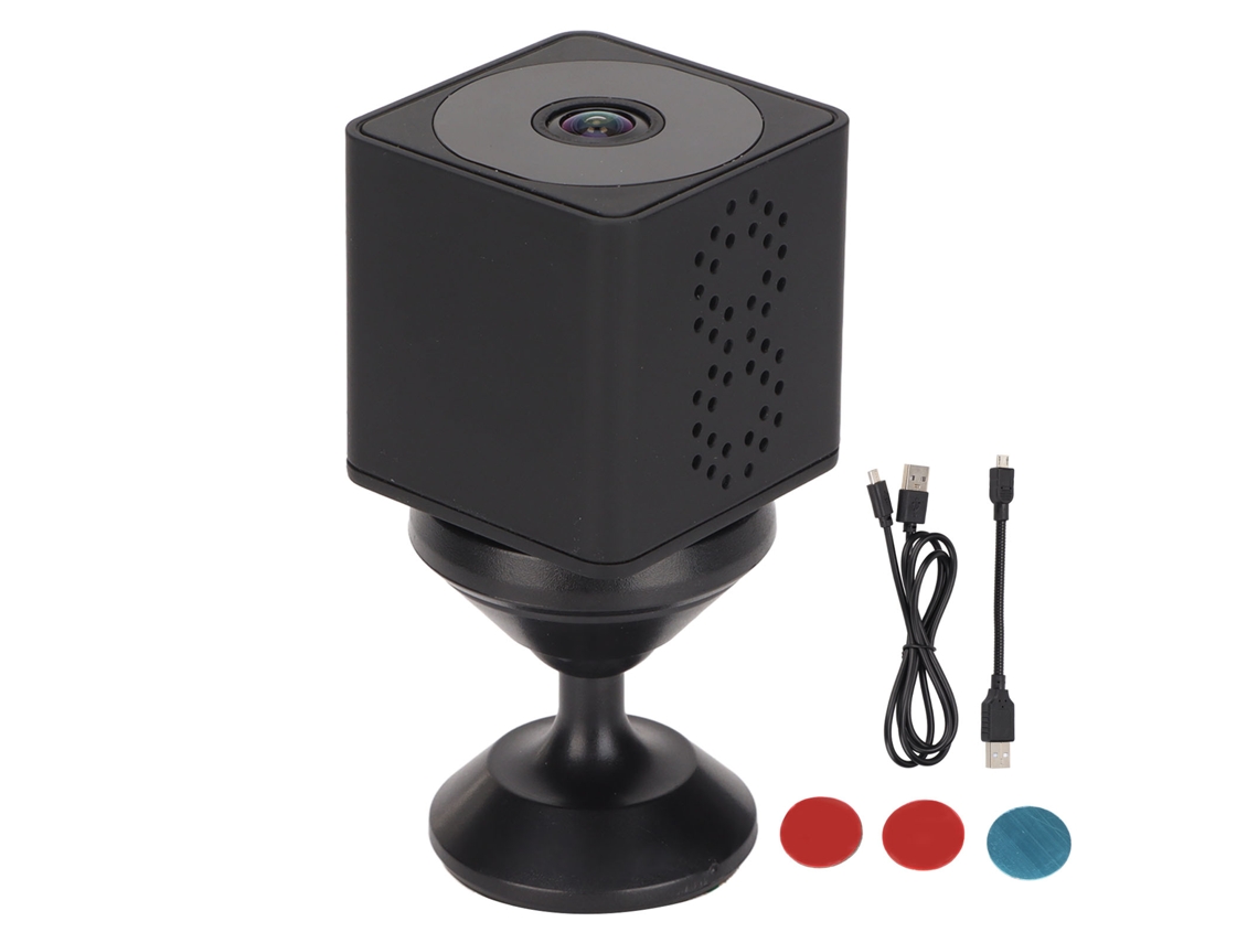 Cámara De Seguridad (infrarroja De Visión Nocturna Inalámbrica Wifi) Cámara Mini Hd Con Batería Integrada Cámara De Vigilancia Doméstica