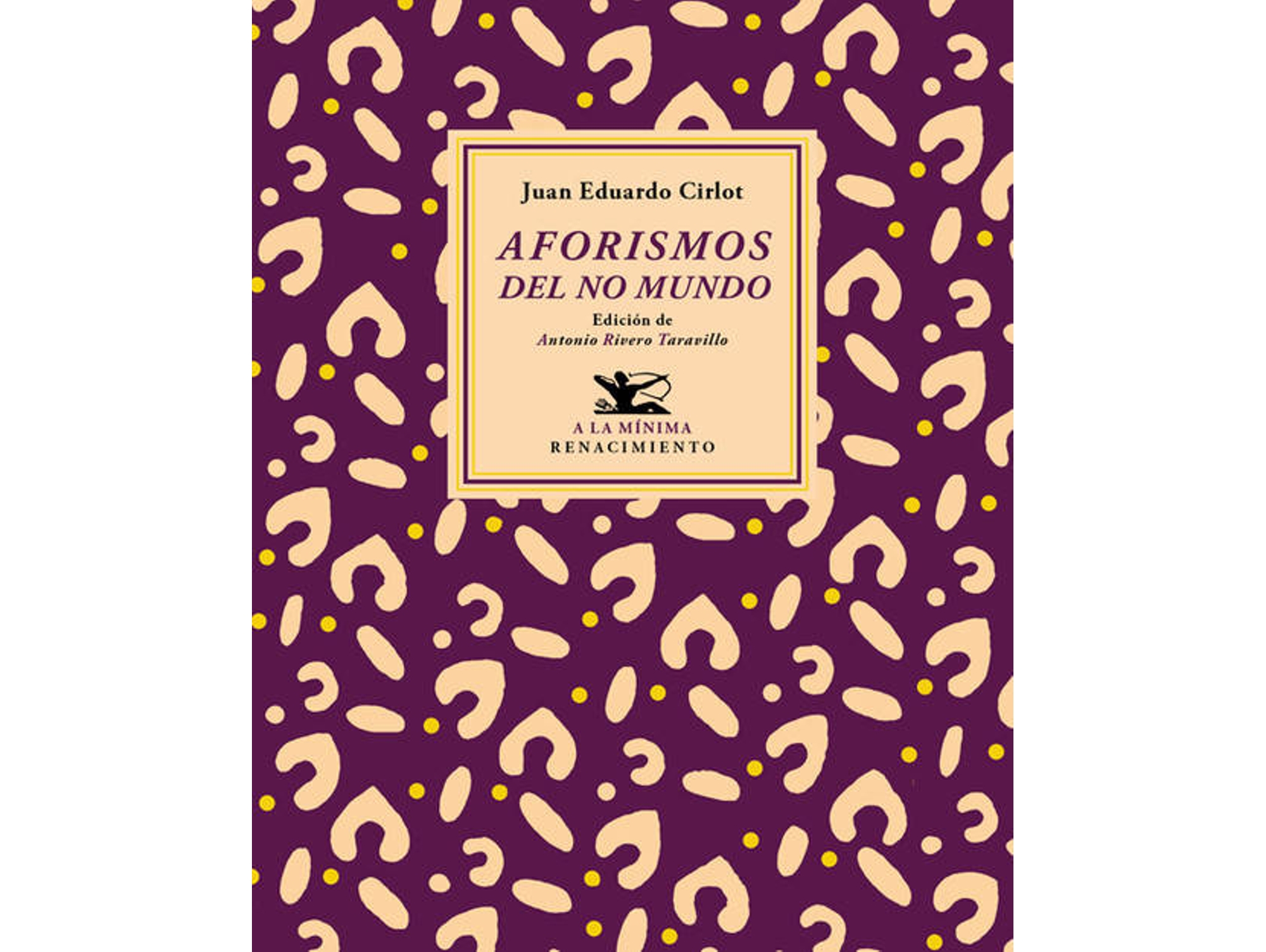 Libro Aforismos Del No Mundo de Juan Eduardo Cirlot (Español)