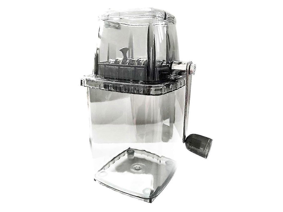 Trituradora de hielo manual, trituradora de hielo raspado comercial para el hogar con cuchilla de acero inoxidable Rosewell