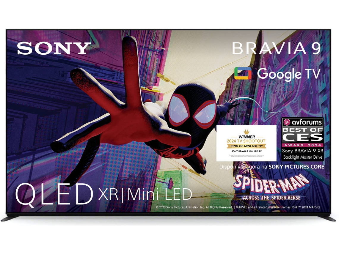 TV SONY BRAVIA 9 75XR90 (Mini LED QLED - 75'' - 191 cm - 4K Ultra HD - Smart TV)