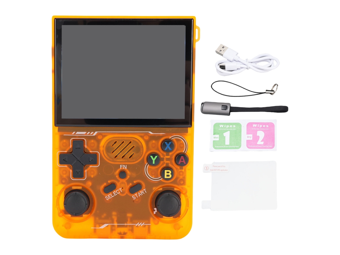 Consola De Juegos Portátil Wifi Pantalla Hd De 3.5 Pulgadas Batalla De 2 Jugadores Retro Portátil
