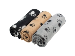 2026altiro-manta Grande Para Mascotas (3 Unidades) De Suave Forro Polar Para Perros Y Gatos, 70 Cm X 100 Cm - Lavable