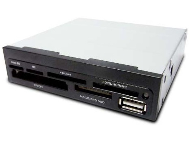 Lector de Tarjetas COOLBOX CR-400V2 Interno Negro