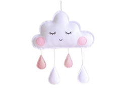 Guirnaldas de Gotas de Lluvia para Decoración Colgante, Decoraciones para Habitación Infantil, Jardín de Infancia EIOORORRIY
