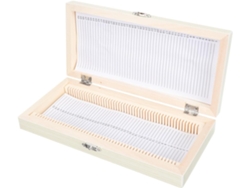 Estuche para microscopio para almacenar muestras biológicas
