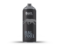 Spray Bolt Premium Acrilico Brillante Ral 400 Ml (Ral 7001 Gris Plata)