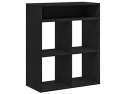 Maison Exclusive - Estantería Madera Ingeniería Negra 66x31x80 Cm
