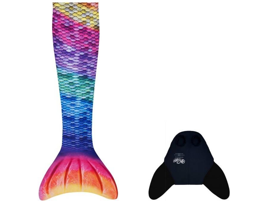 Disfraz de Niña KUAKI MERMAIDS Rainbow (Poliéster - 2XS)
