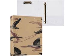 Besportble Carpeta De Anillas Flexibles Con Su Diseño Adaptable Y Almacenamiento Diy 27 X 31,5 X 6 Cm