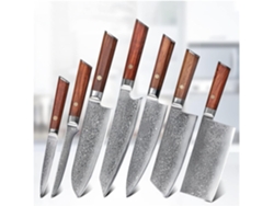 Cuchillo De Acero Inoxidable Alta Calidad Con Filo Superiorbrlos Bordes Curvos Son Limpios, Más Duraderos Y