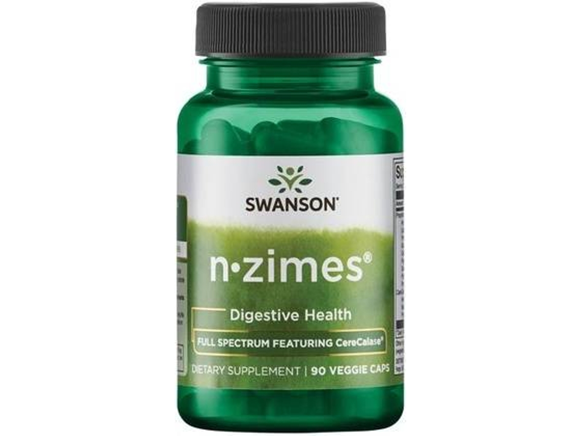 Complemento Alimentar SWANSON Ultra N-Zimes (90 cápsulas vegetais)
