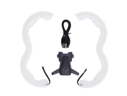 Guardabarbas De Hélices Con Lámpara Rgb Antichoque Para Drone Avata 2 Protector Anillo De Colisión