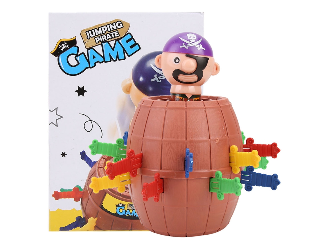 Ats-juego De Barril Pirata Saltarín Divertido Juguete Tricky Juego De Fiesta Para Adultos Y Niños
