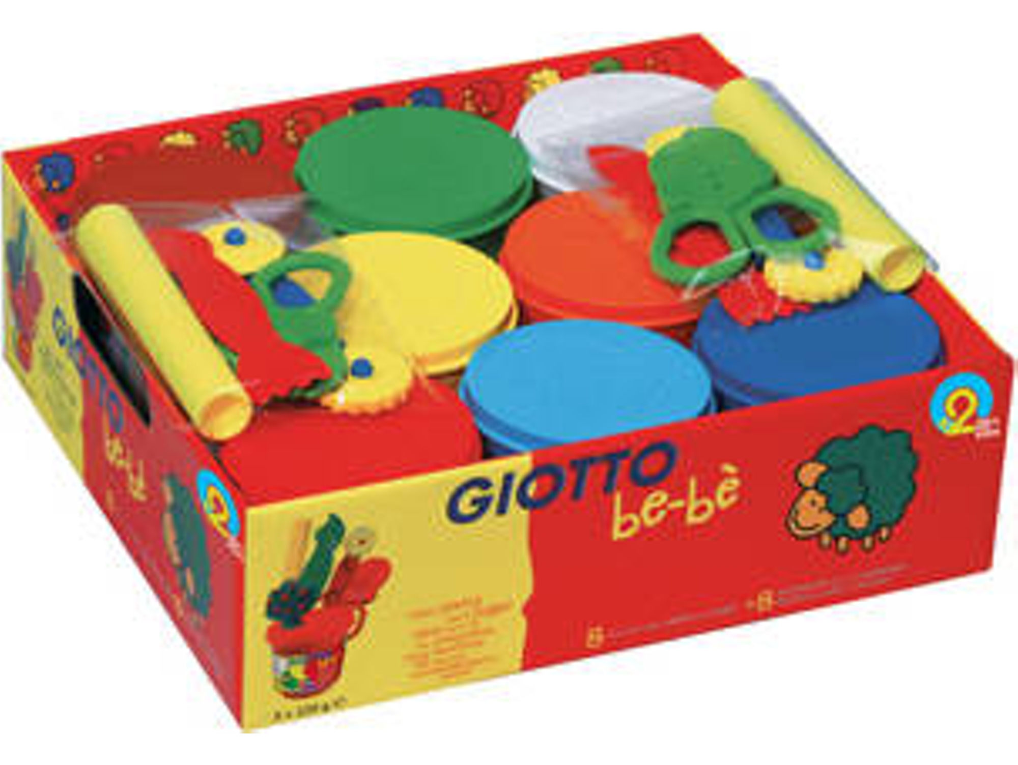 Plastilina GIOTTO Be-Be (220 g - 8 und)