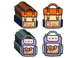 Bolsa grande reutilizable de Halloween para niños con asa, forma de murciélago, ideal para dulces y regalos.
