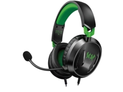Auriculares estéreo con cable para juegos, micrófono omnidireccional y graves potentes. Mdug