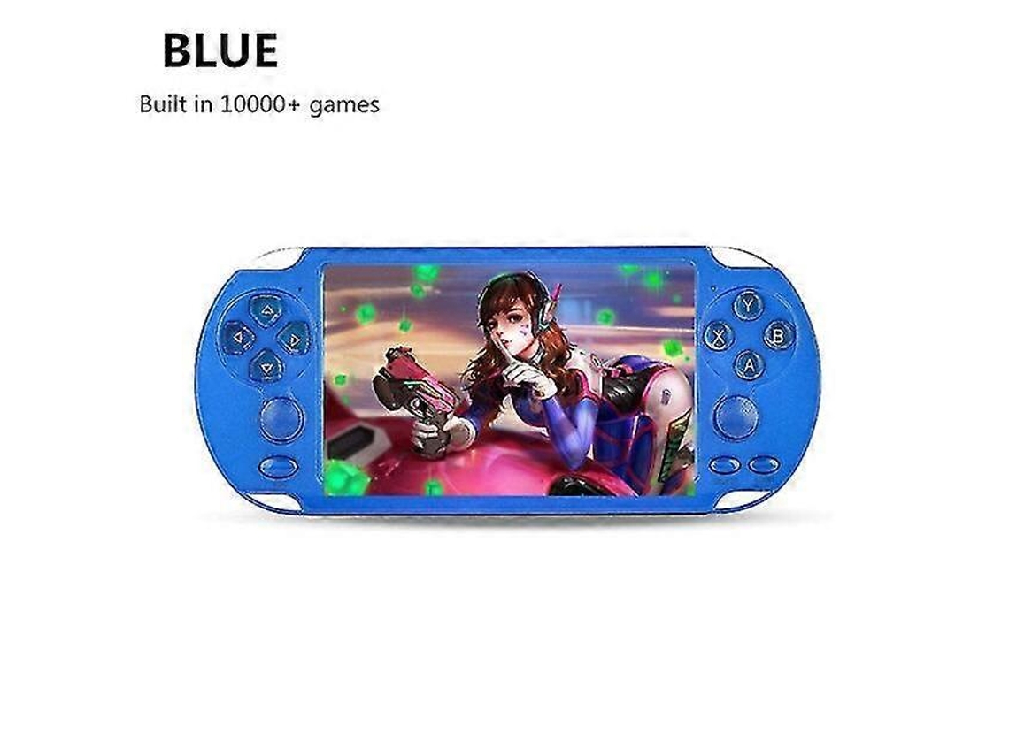 Consola De Videojuegos Portátil Retro X9 Plus De 5,1 Pulgadas, 8 Gb De Rom, Reproductor Con 10 000 Juegos Integrados, Cámara De Vídeo Mp3