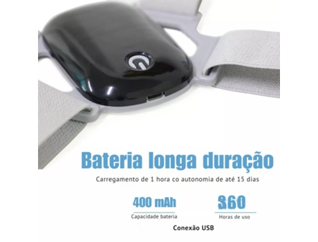Corretor Postura Inteligente Posturealert Ecrã Led