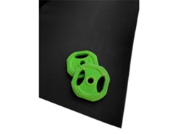 Tapete de Ejercicio Negro liso - Fitness especial para Ginásios | SPORT PREMIUM | Sin Moteado 8mm de altura 1'25m (Ancho) x 1m (Largo)