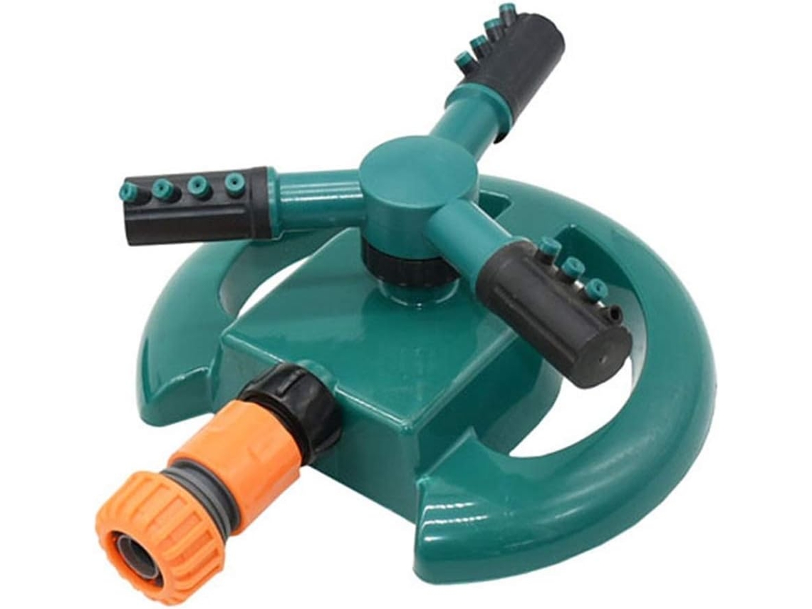 Sistema De Riego Para Jardín Césped Aspersor Automático Giratorio 360