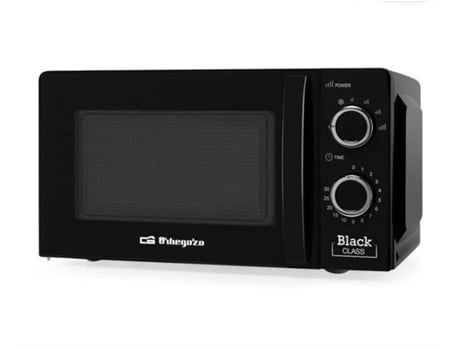 Microondas ORBEGOZO MI2117 (20 L - Sin Grill - Negro)
