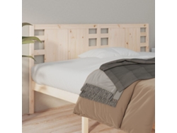 Cabecero Madera Maciza De Pino 141x4x100 Cm
