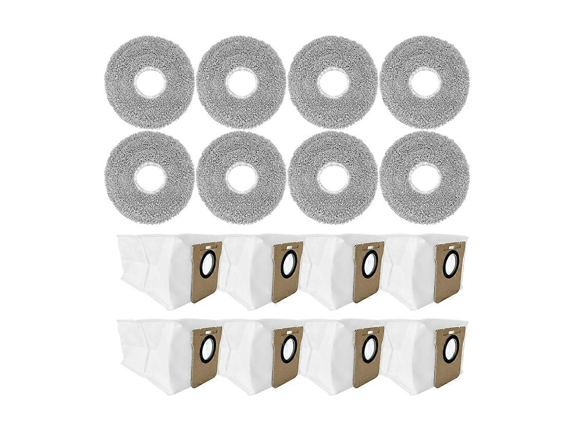 16pcs Mop Pads Dust Bag For X20 Plus / X20 Max / X10+ / M30s/m40 For L10 Ultra/l20 Ultra / L30 Ultr