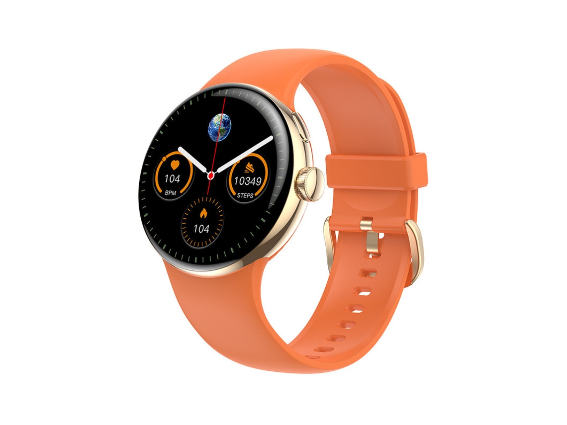 Reloj inteligente, 1.3, reloj multideporte, naranja Yizhood