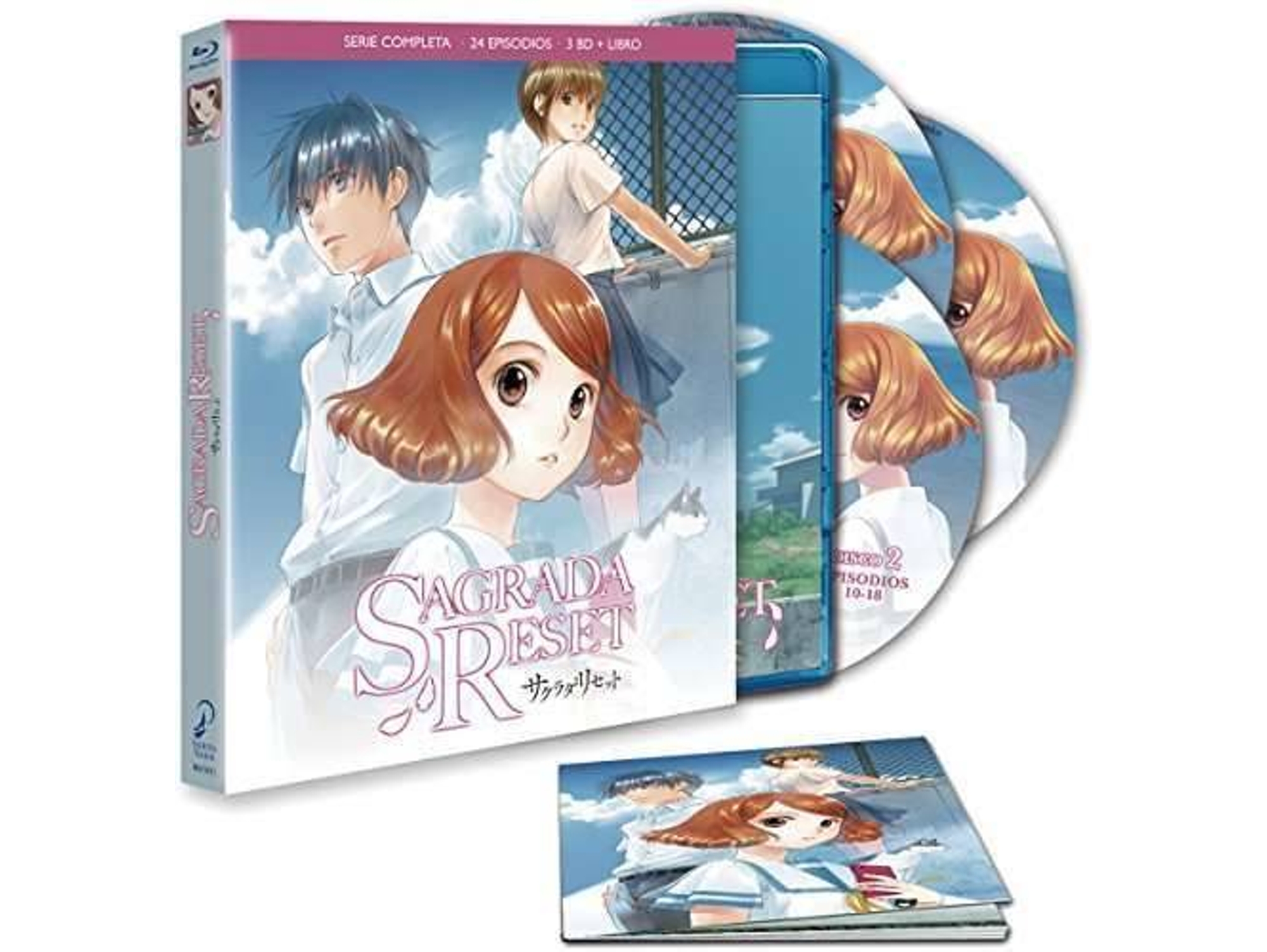 Blu-Ray Sagrada Reset Episodios 1 A 24. Serie Completa Blu-Ray