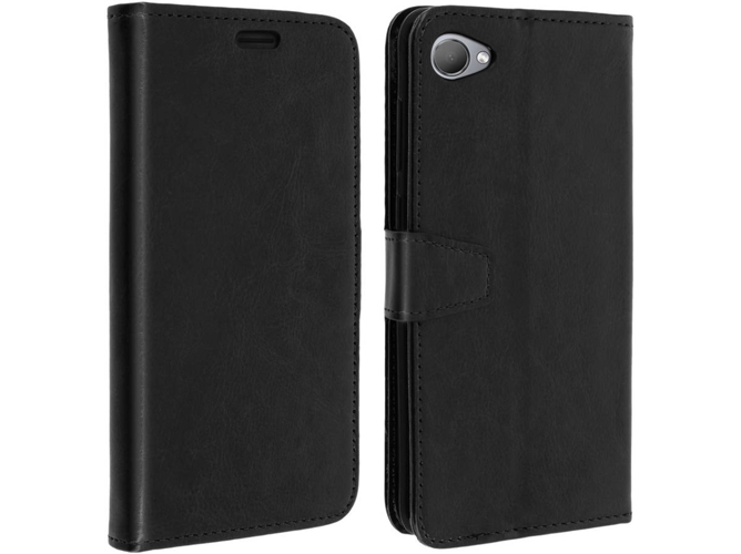 Funda HTC Desire 12 AVIZAR Wallet Negro