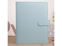 Cuaderno A5 Azul Macaron, Papel Grueso, Tapa Dura, Multiusos, Ideal Para La Escuela.