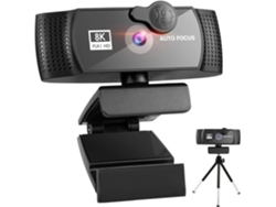 Cámara Web Full Hd 8k 4k 1080p Con Micrófono, Usb, Para Portátil, Mini