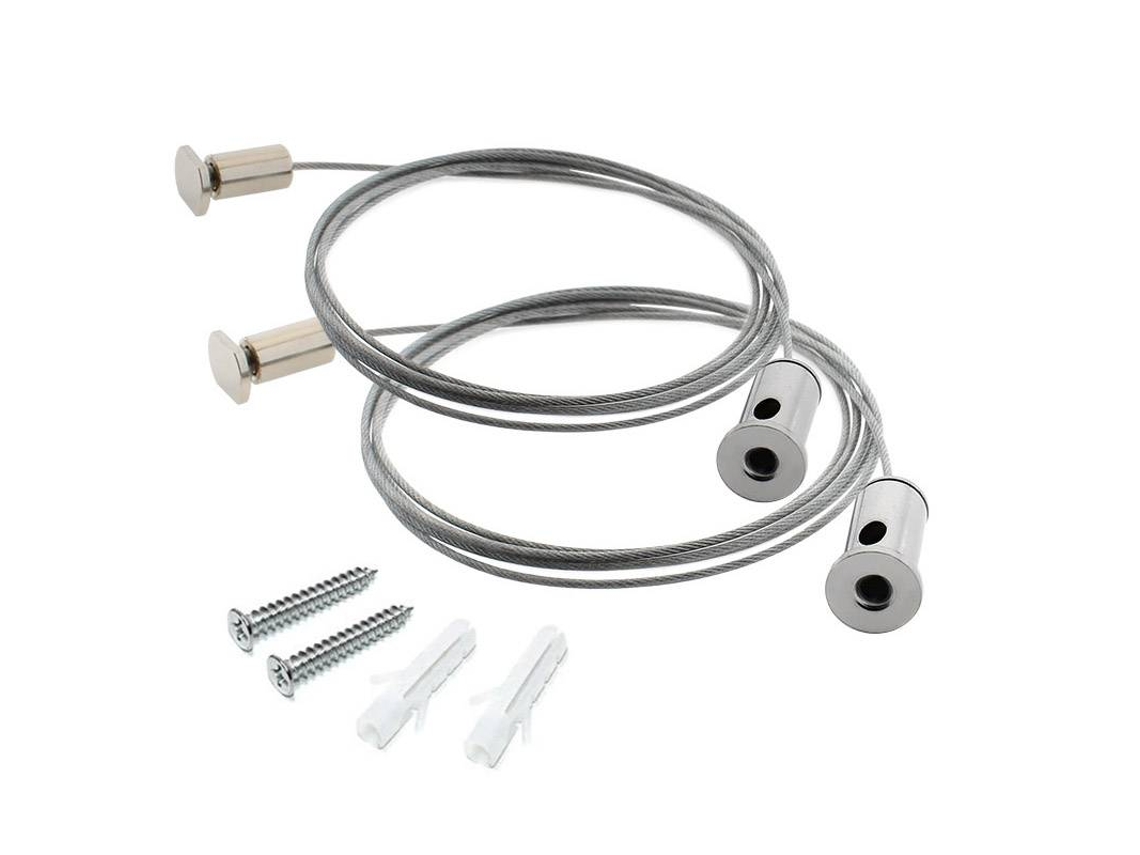 Set de 2 Cables de Suspensión 15M Para Perfiles de Aluminio LEDBOX