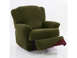 Maxifundas | Funda De Sillón Relax Relive | Color Cesped | Alta Elasticidad Y Tacto Suave | Hecho En España.