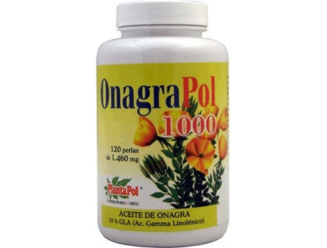 Complemento Alimentar PLANTA POL Onagrapol 1000 Aceite De Onagra120 1460 Mg