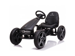 Go Kart A Pedales Infantil - Mercedes - 3 A 7 Años - Negro