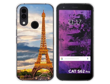 Carcasa CAT S62 Pro TUMUNDOSMARTPHONE Dibujos Multicolor