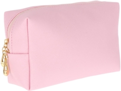 Conjunto De Maquiagem Feminina De 3 Peças, Nécessaire Quadrada Em Couro Pu, Grande Capacidade, Elegante Estojo Para Cosméticos.